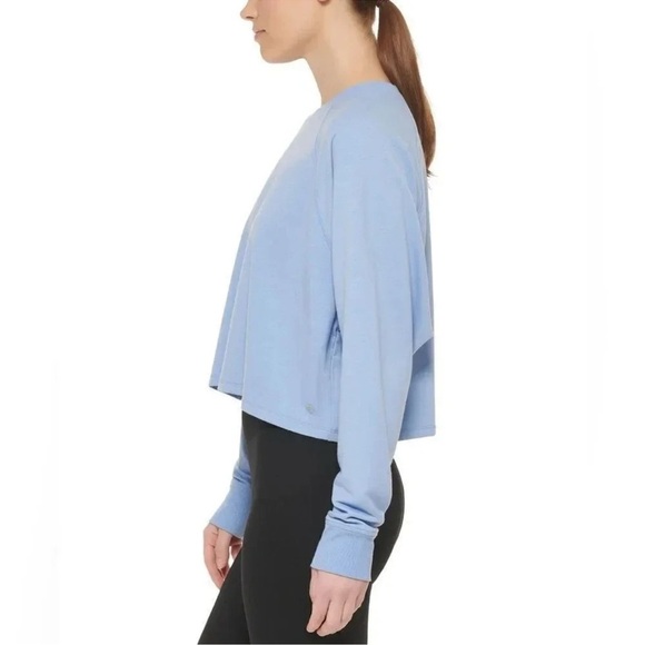 DKNY Lightweight Super Soft Blue Pullover - Picture 4 of 4
